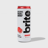 Brite Natural Focus + Energy | Blood Orange | 24 cans x 330ml